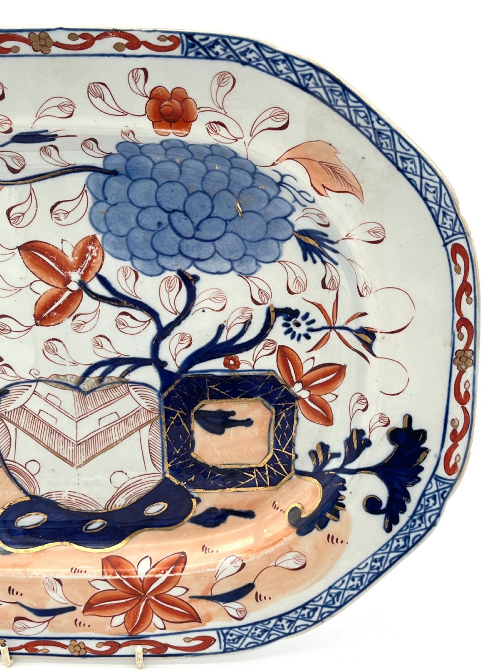 Mason’s Ironstone Dinner Service in Japan Fence Pattern 1820 View XXV