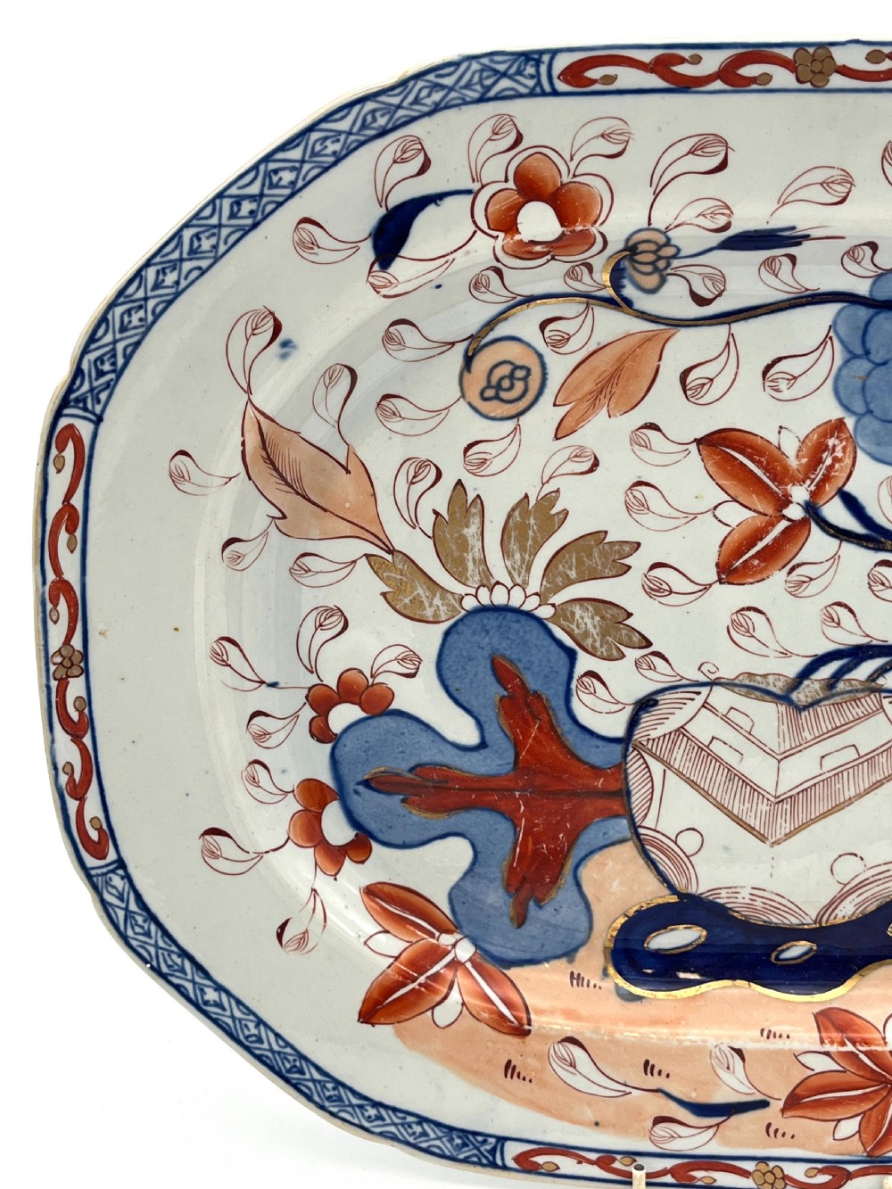Mason’s Ironstone Dinner Service in Japan Fence Pattern 1820 View XXVI