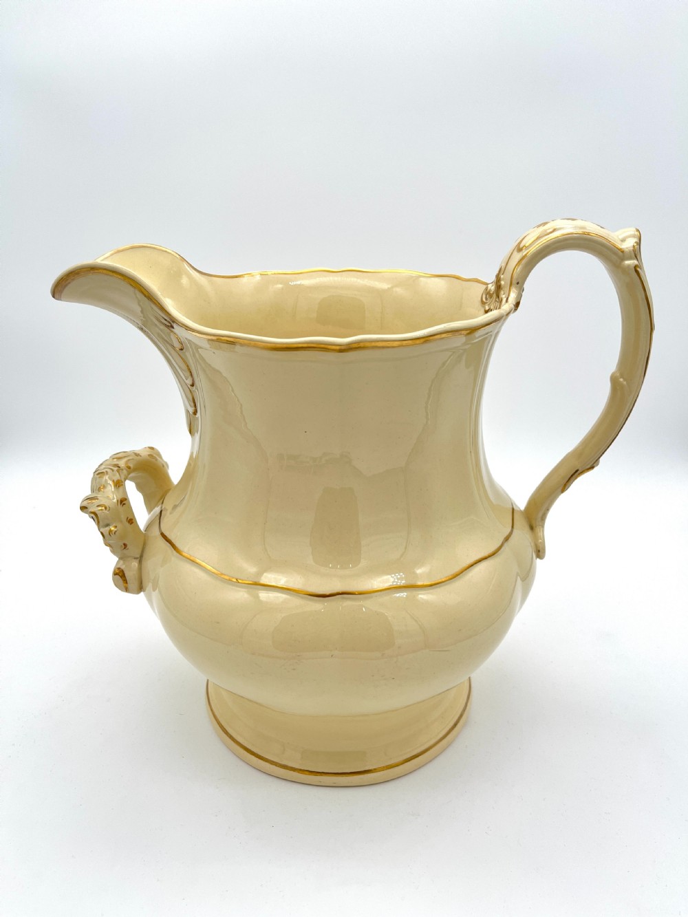 Ridgway Drabware Footbath Jug. Circa 1845 View III