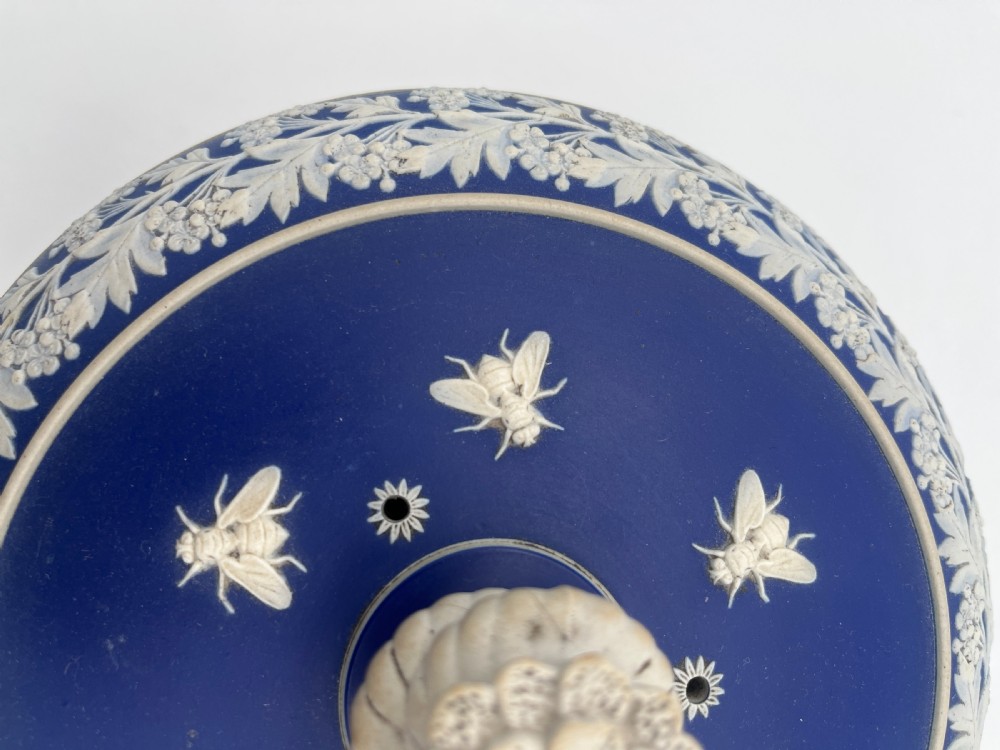 Unusual Jasper Cheesedome with Bees 1870 View III