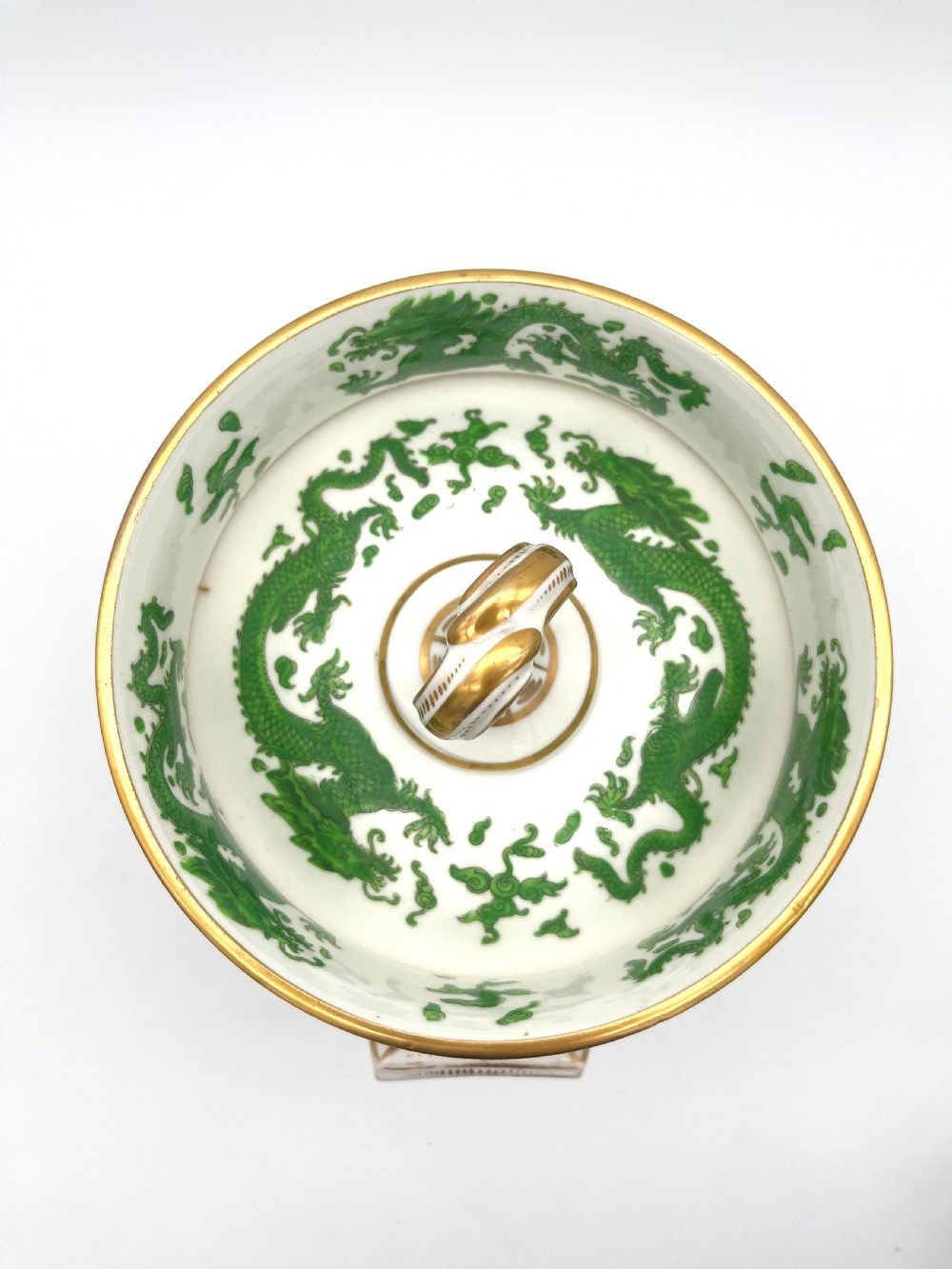 Pair of Rare Coalport Porcelain Ice Pails, circa 1805-1815 View VI