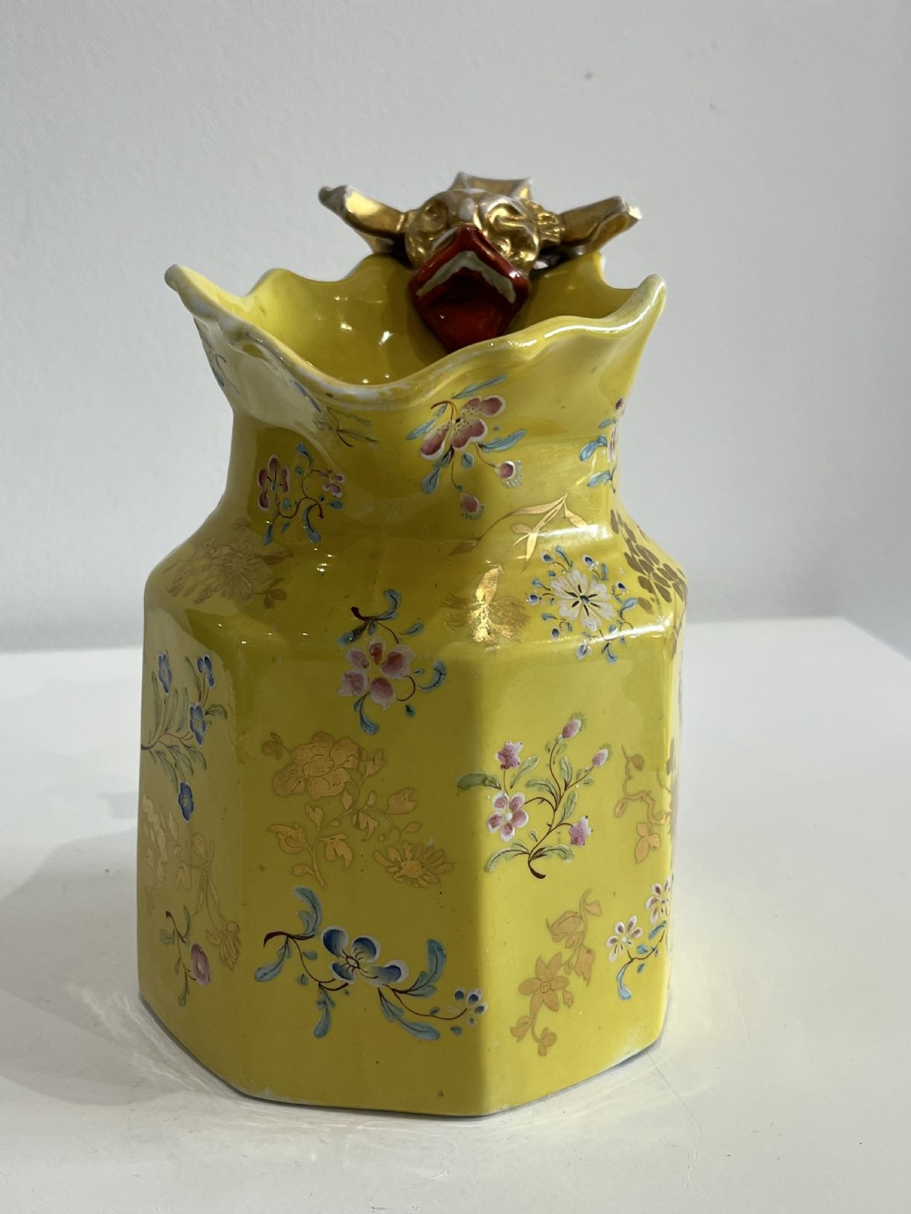 Mason's Ironstone Fenton Jug Shaped with Dragon Handle, 1813-1820  View VIII