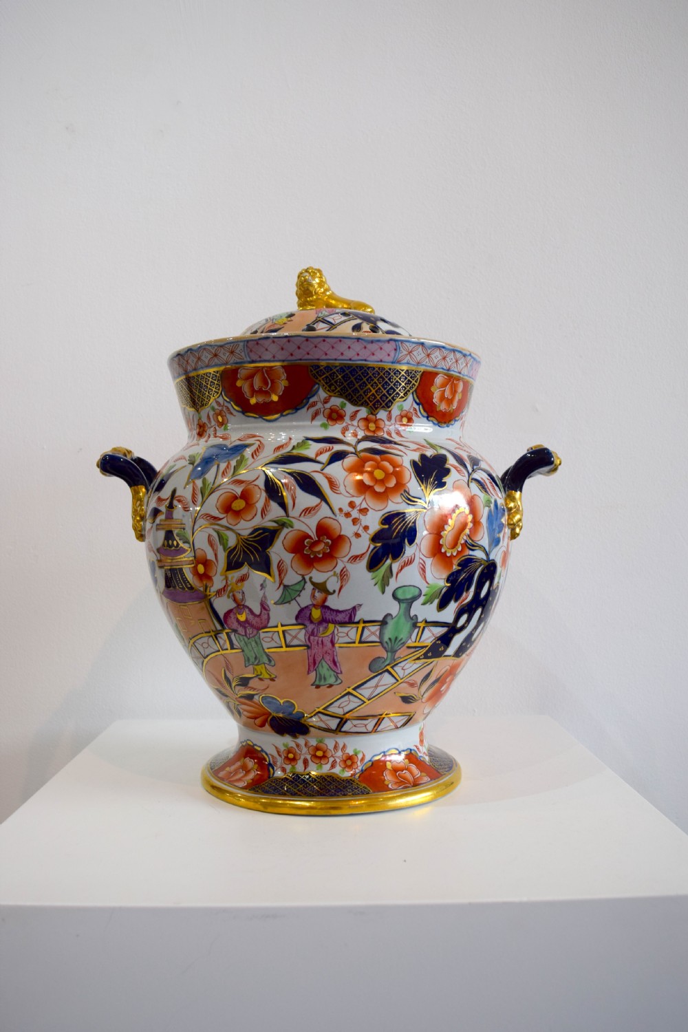 A Rare 1820's Hicks and Meigh Ironstone Potpourri