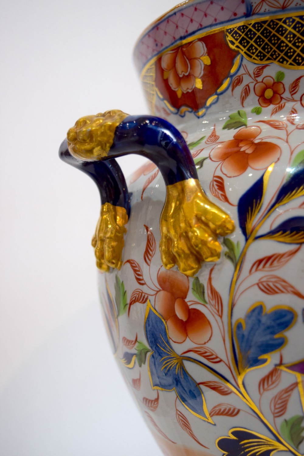 A Rare 1820's Hicks and Meigh Ironstone Potpourri View VI