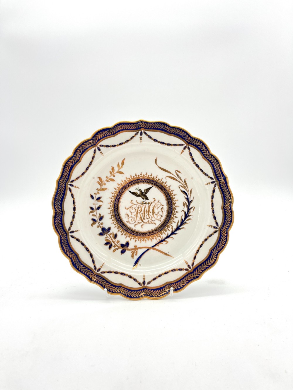 An exceptional Flight Worcester Armorial Dessert Service 1783-88 View III
