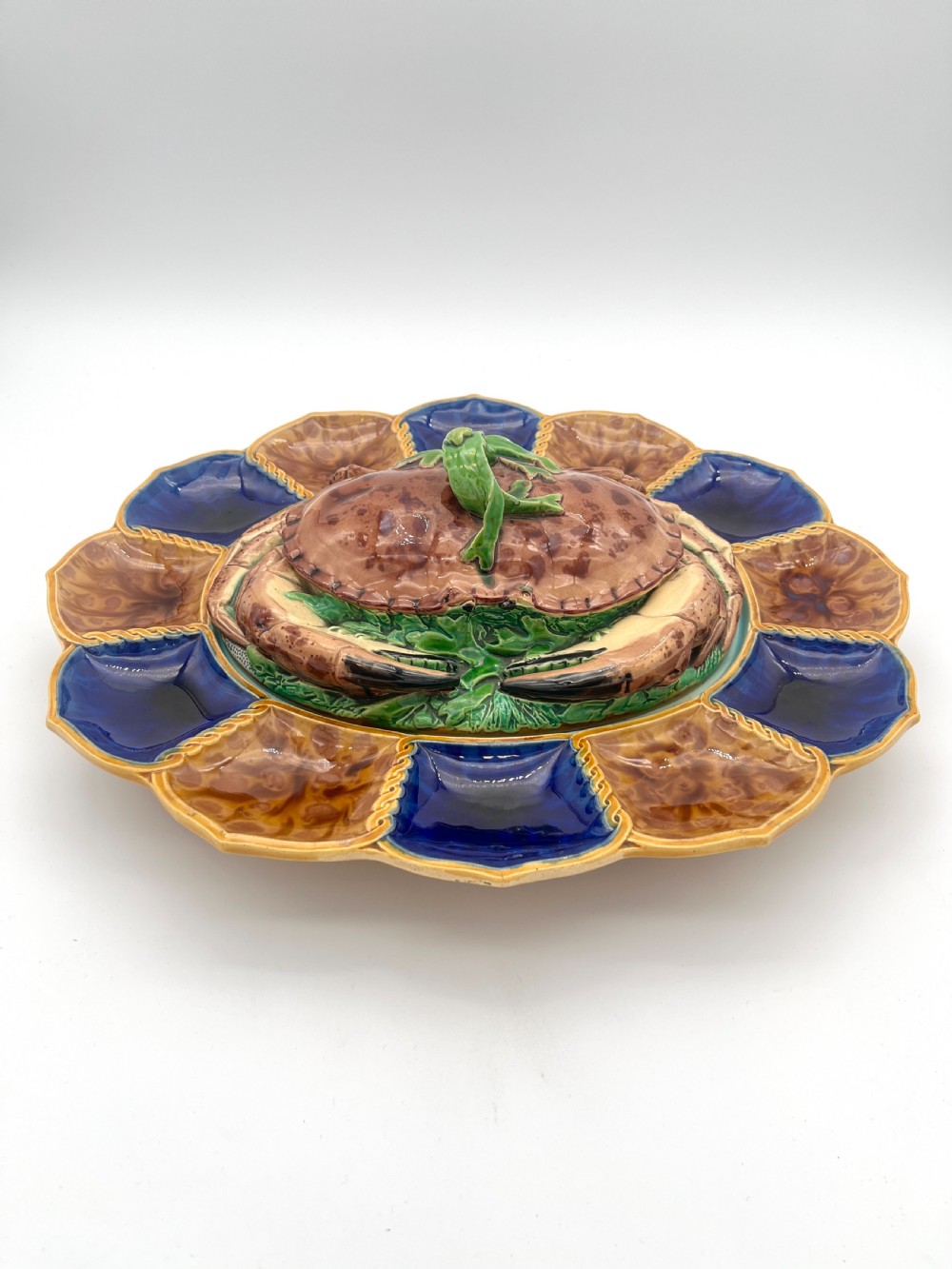 A Sensational Minton Majolica Crab Tureen, circa1870