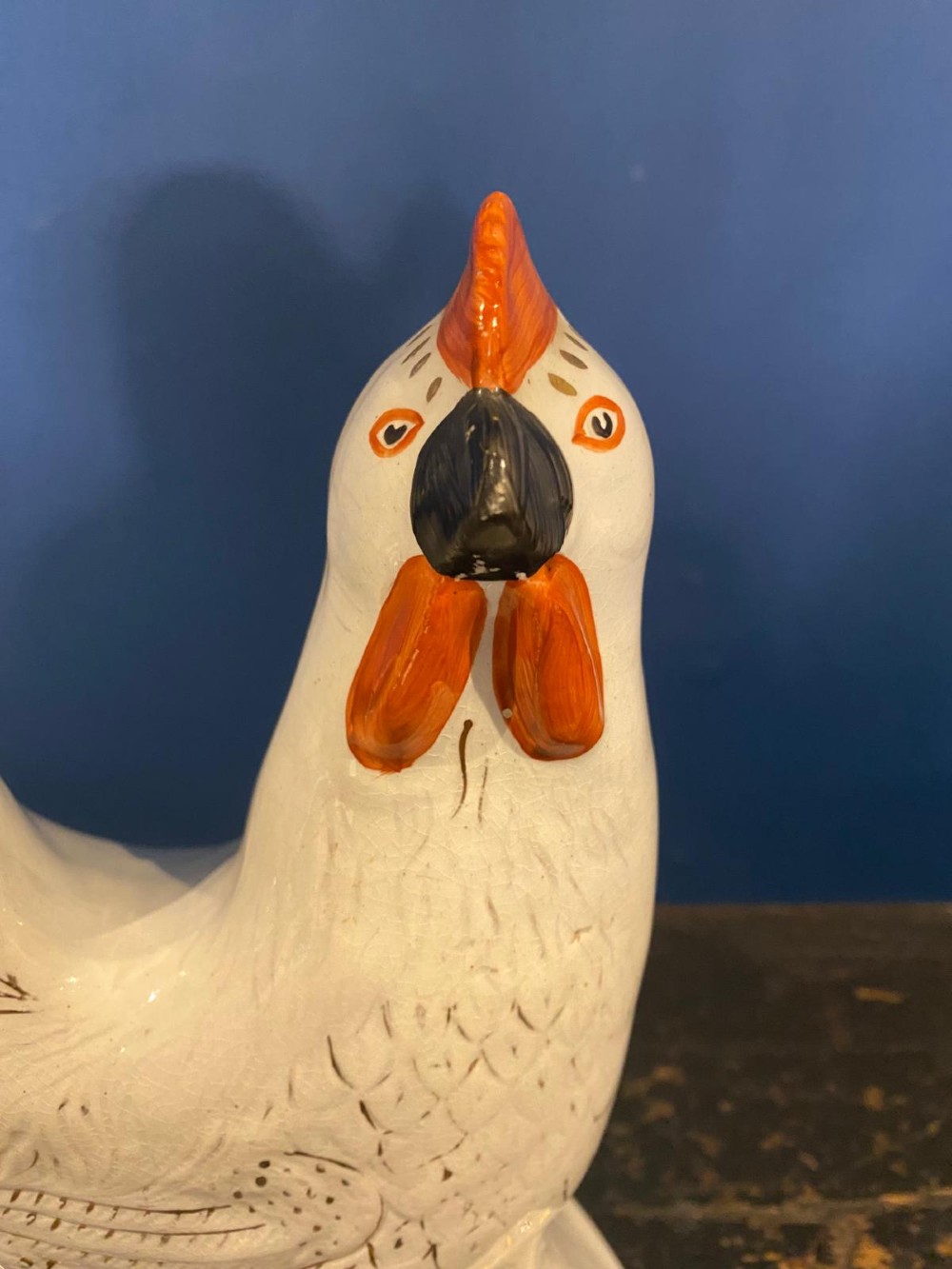 A Charming Pair of Staffordshire Cockerels, circa 1860-70 View V