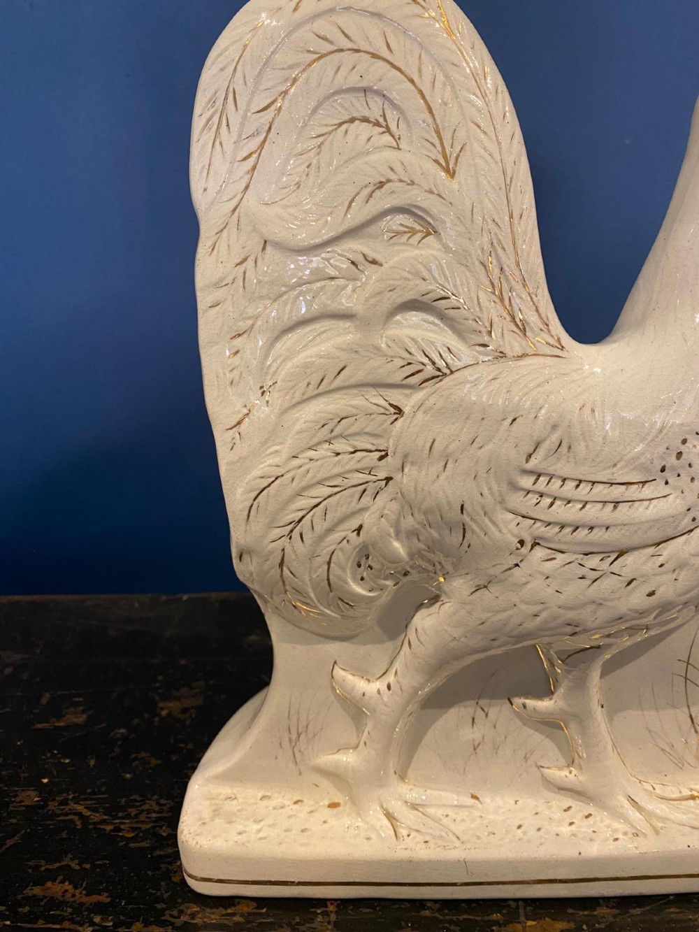 A Charming Pair of Staffordshire Cockerels, circa 1860-70 View VI