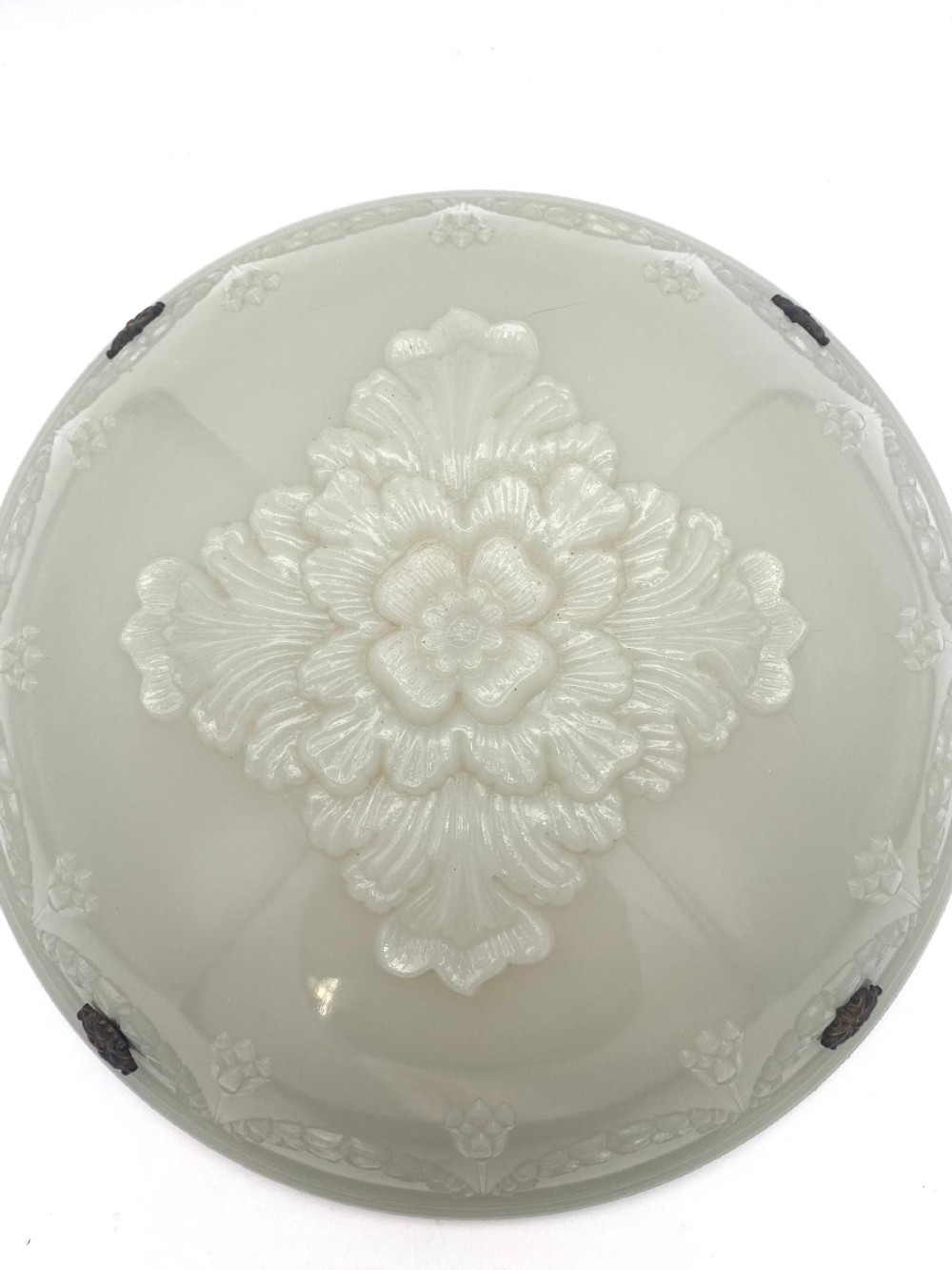 A Moon Glass Late Victorian Hanging Light 1890-1910 View III