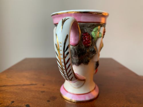STAFFORDSHIRE BACCHUS SATYR WINE CUPS CIRCA 1870 - ADDITIONAL PHOTO 10