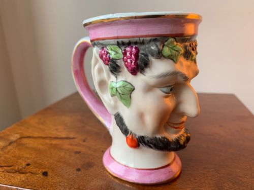 STAFFORDSHIRE BACCHUS SATYR WINE CUPS CIRCA 1870 - ADDITIONAL PHOTO 11