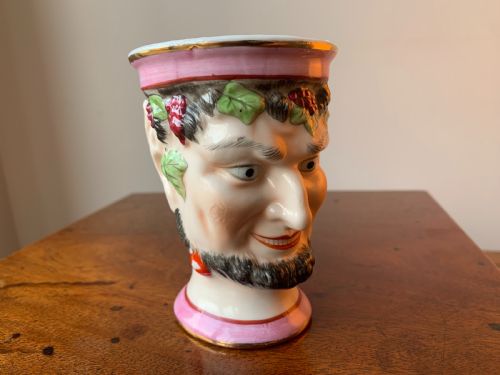 STAFFORDSHIRE BACCHUS SATYR WINE CUPS CIRCA 1870 - ADDITIONAL PHOTO 13