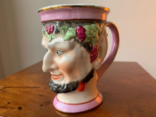 STAFFORDSHIRE BACCHUS SATYR WINE CUPS CIRCA 1870 - ADDITIONAL PHOTO 19