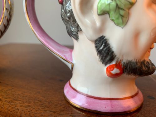 STAFFORDSHIRE BACCHUS SATYR WINE CUPS CIRCA 1870 - ADDITIONAL PHOTO 20