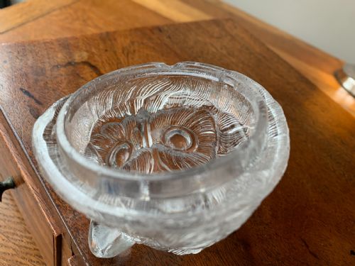 GLASS OWL TOBACCO JAR MATTHEW TURNBULL CIRCA 1888 - ADDITIONAL PHOTO 11