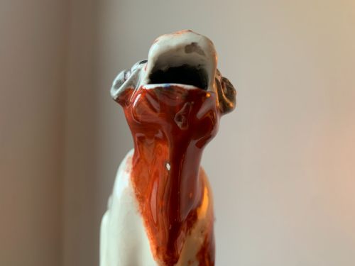 ANTIQUE STAFFORDSHIRE POTTERY COW AND MILKMAID FIGURE CREAMER JUG 19TH CENTURY - ADDITIONAL PHOTO 16