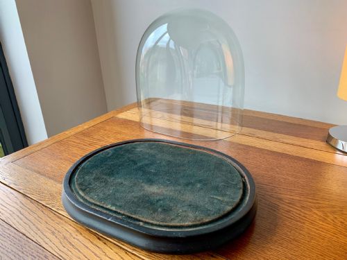 HAND BLOWN VICTORIAN GLASS DISPLAY DOME - ADDITIONAL PHOTO 3