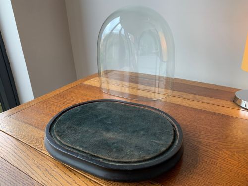 HAND BLOWN VICTORIAN GLASS DISPLAY DOME - ADDITIONAL PHOTO 5