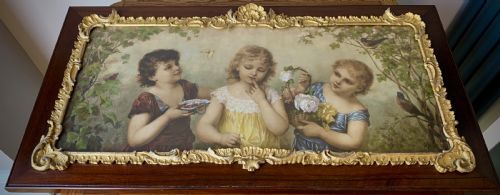 VICTORIAN PRINT AFTER THE STYLE OF EMILE VERNON - ADDITIONAL PHOTO 1