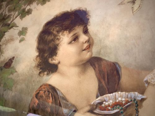 VICTORIAN PRINT AFTER THE STYLE OF EMILE VERNON - ADDITIONAL PHOTO 10