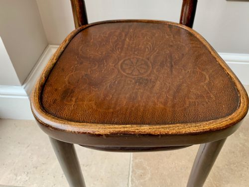 THONET ADVERTISING CHAIR FOR HOLDFAST BOOTS SHOES 1920'S - ADDITIONAL PHOTO 7