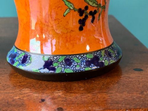 CARLTON WARE 'PARROTS' BEST WARE PAIR OF BALUSTER VASES - ADDITIONAL PHOTO 10