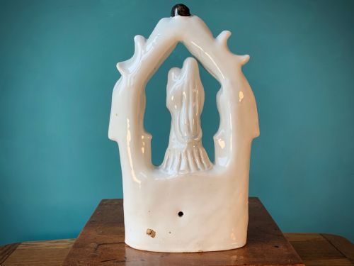 STAFFORDSHIRE HOLY WATER STOUP - ADDITIONAL PHOTO 1