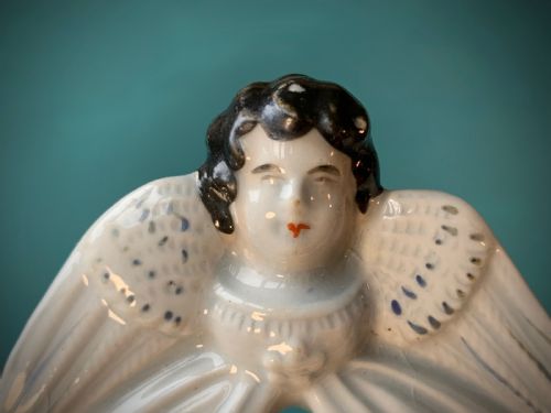 STAFFORDSHIRE HOLY WATER STOUP - ADDITIONAL PHOTO 5