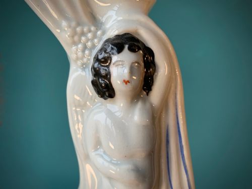 STAFFORDSHIRE HOLY WATER STOUP - ADDITIONAL PHOTO 10