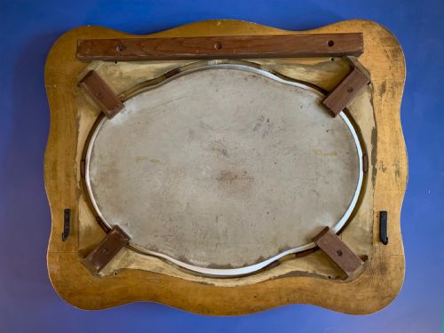 LARGE VIENNA STYLE PORCELAIN TRAY IN GILDED FRAME WITH PORCELAIN MEDALLIONS PAINTED BY JOHNER 19TH CENTURY - ADDITIONAL PHOTO 25