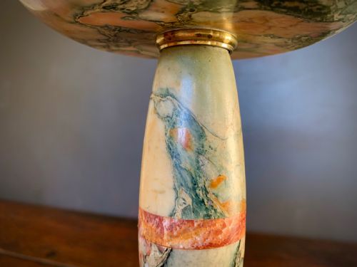 PAIR OF ITALIAN MARBLE TAZZAS 1900'S - ADDITIONAL PHOTO 13
