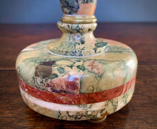 PAIR OF ITALIAN MARBLE TAZZAS 1900'S - ADDITIONAL PHOTO 20