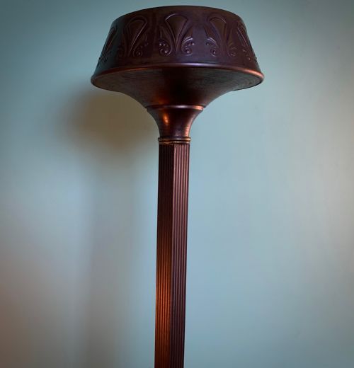 ARTS AND CRAFTS TALL JARDINIERE PLANT STAND - ADDITIONAL PHOTO 9