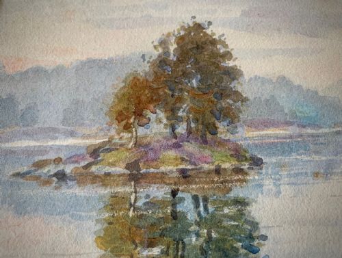 ORIGINAL ALFRED HEATON COOPER LAKELAND WATERCOLOUR PAINTING - ADDITIONAL PHOTO 5