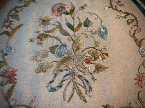 THREE SILK EMBROIDERIES BY ELIZABETH GRIFFITHS - ADDITIONAL PHOTO 8