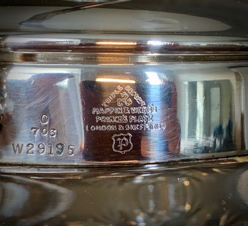 MAPPIN AND WEBB CUT CRYSTAL AND SILVER PLATED BISCUIT BARREL ICE BUCKET - ADDITIONAL PHOTO 6