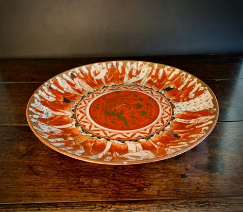 JAPANESE KUTANI WARE CHARGER MEIJI PERIOD 19TH CENTURY - ADDITIONAL PHOTO 4