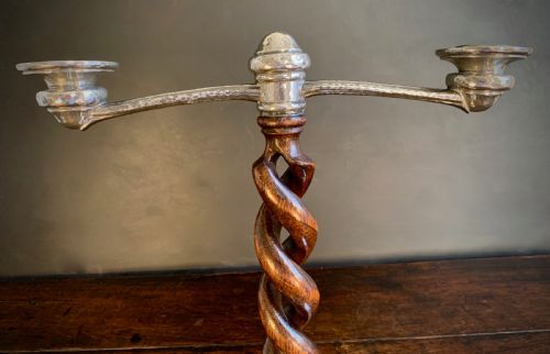 PAIR OF LIBERTY TUDRIC ARTS AND CRAFTS CANDELABRA CIRCA 1910 - ADDITIONAL PHOTO 11