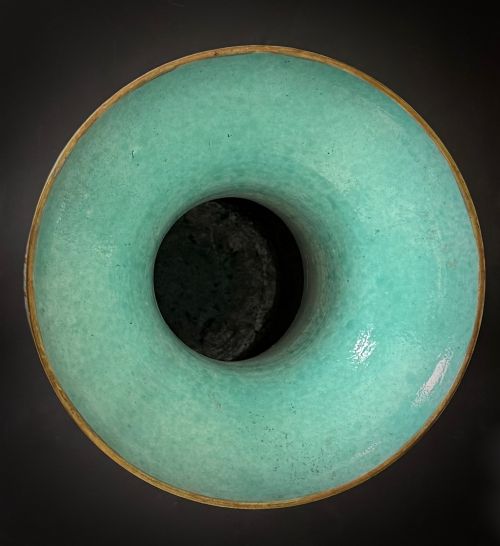 SUPERB MONUMENTAL CANTONESE FLOOR VASE 19TH CENTURY QING DYNASTY DAOGUANG PERIOD - ADDITIONAL PHOTO 29