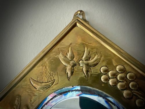 PAIR OF CHINOISERIE GIRANDOLES OR CANDLE SCONCES LATE 19TH OR EARLY 20TH CENTURY - ADDITIONAL PHOTO 6