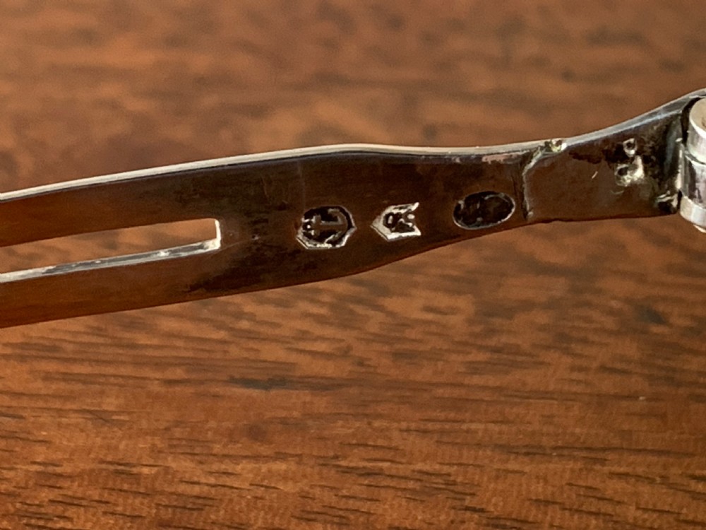 Georgian Silver Wig Spectacles - Birmingham 1804 View XIII