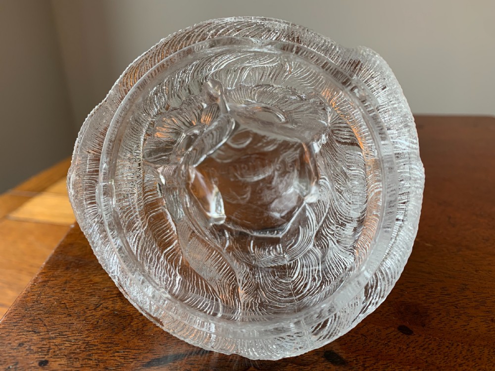 GLASS OWL TOBACCO JAR - MATTHEW TURNBULL, CIRCA 1888. View IX