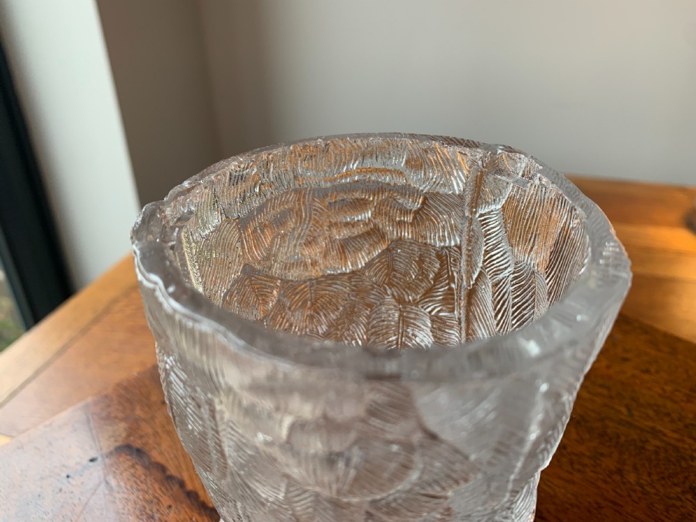 GLASS OWL TOBACCO JAR - MATTHEW TURNBULL, CIRCA 1888. View XIII