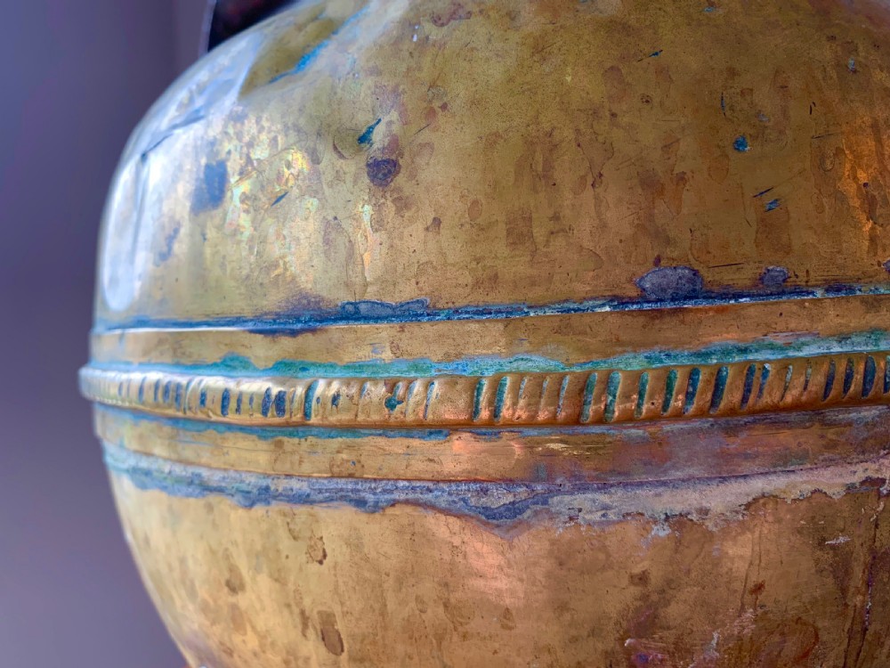 HUGE BRASS MIDDLE EASTERN WATER PITCHER View IX