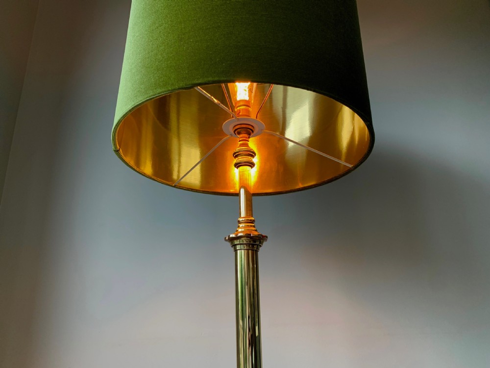 COPPER AND BRASS COUNTRY HOUSE EXTENDING FLOOR / STANDARD LAMP View XVIII