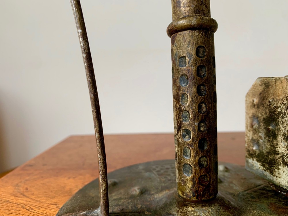 HUGO BERGER FOR GOBERG, GERMAN ARTS AND CRAFTS CHAMBER STICK - 1910 View V