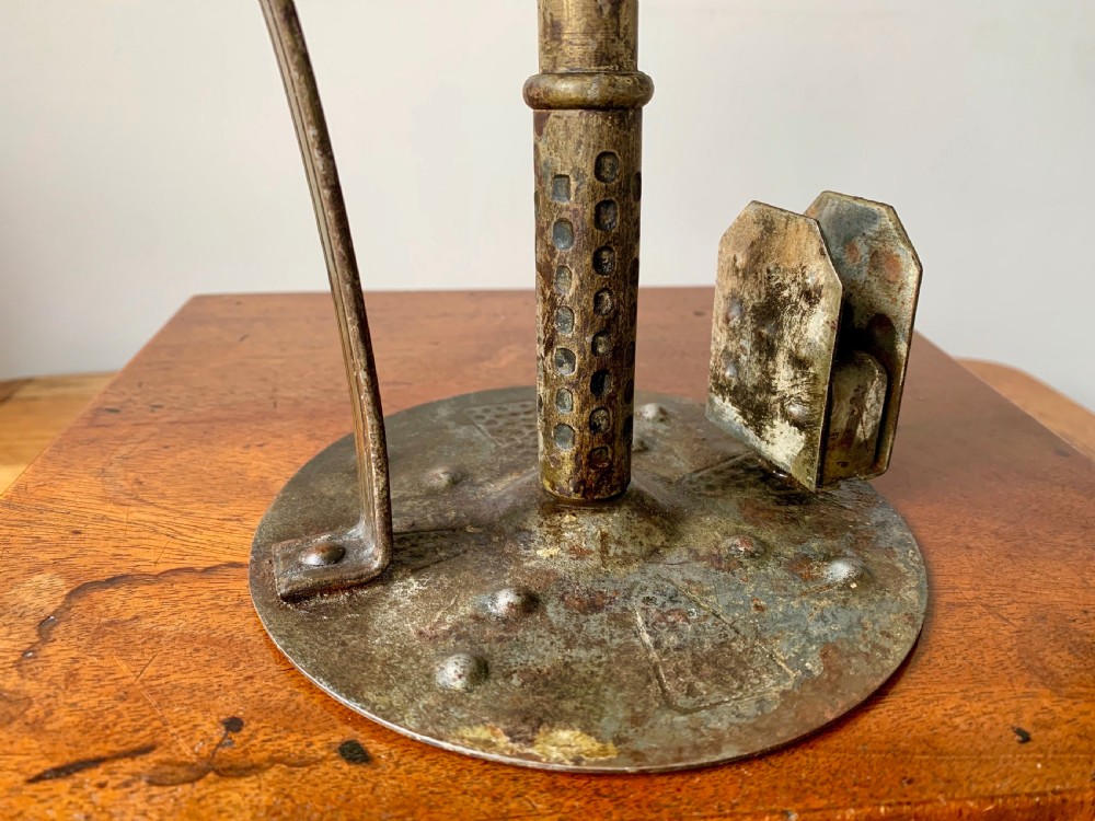 HUGO BERGER FOR GOBERG, GERMAN ARTS AND CRAFTS CHAMBER STICK - 1910 View XI
