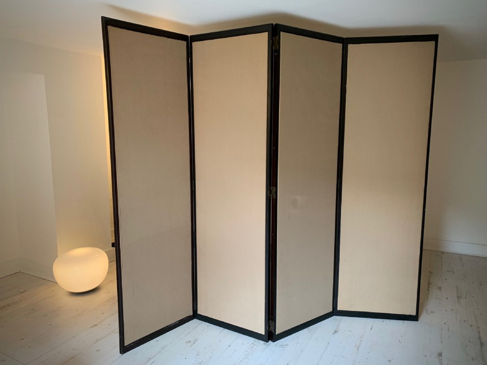 SUPERB VICTORIAN ROOM DIVIDER SCREEN View IV