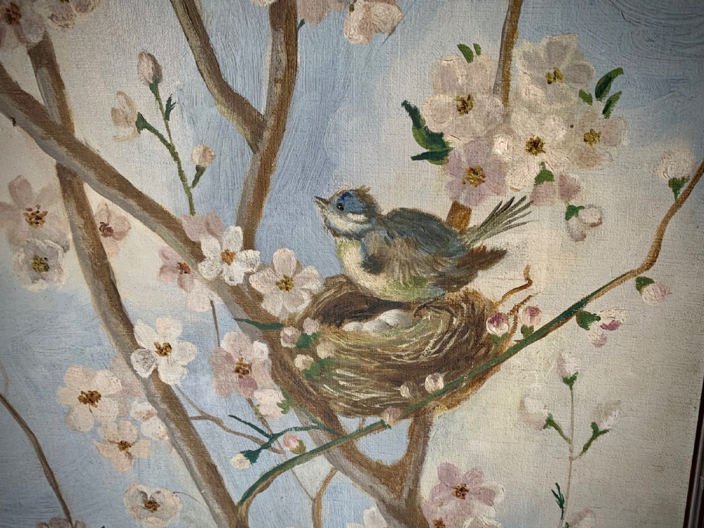 SUPERB VICTORIAN ROOM DIVIDER SCREEN View VI