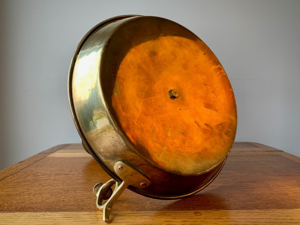 HUGE BRASS EJECTOR CHAMBER STICK / CANDLE STICK View VI